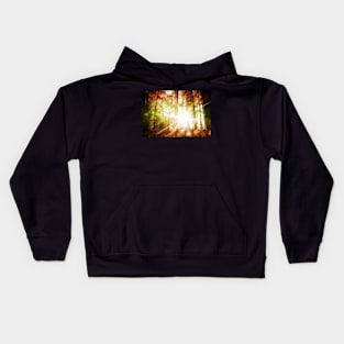 Woodland Sunburst Kids Hoodie